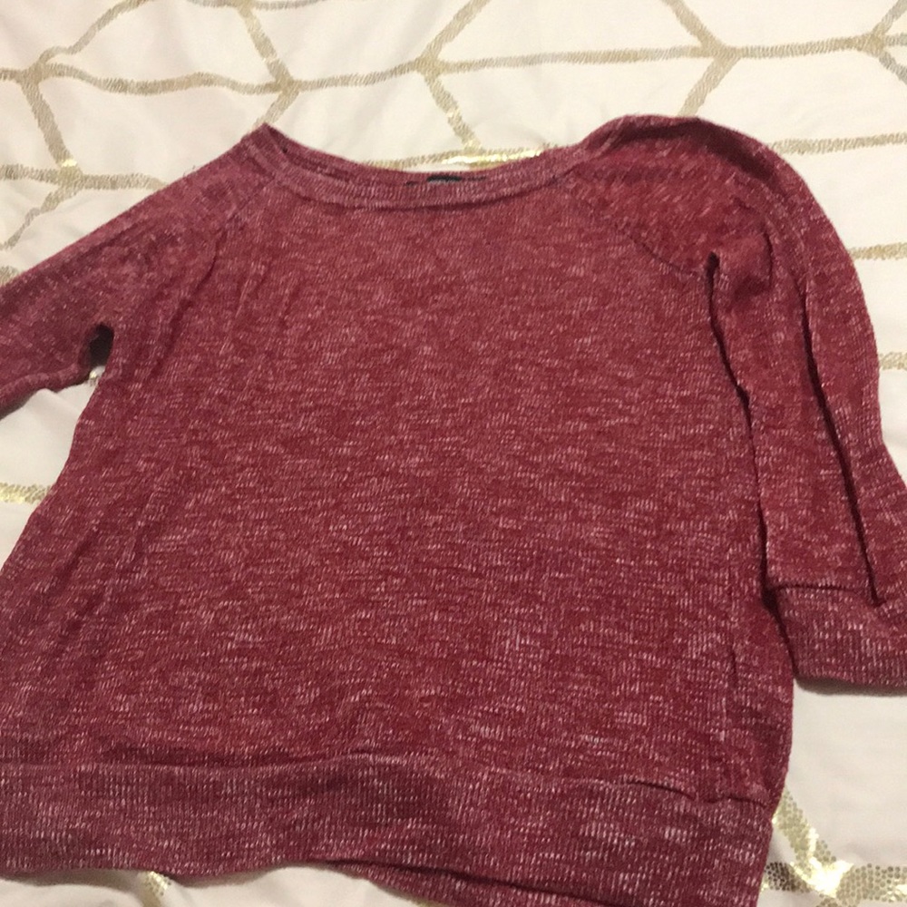 Forever 21 red long sleeve